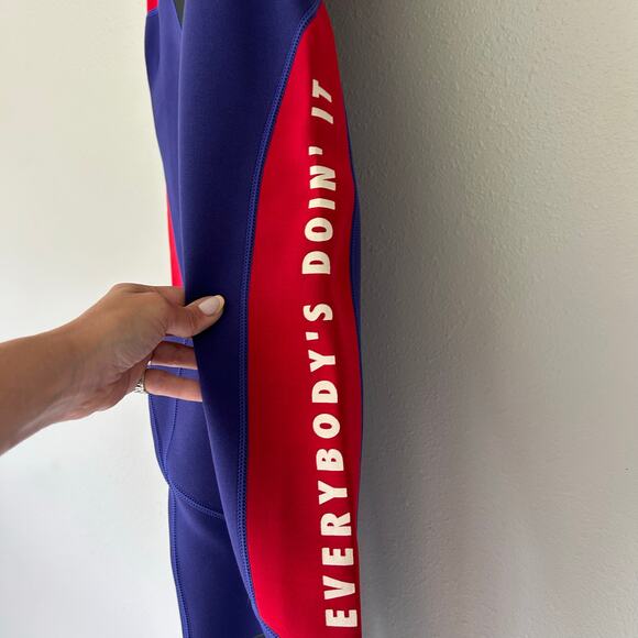 Vintage Sea Doo 2 piece wet suit jacket zip front 90s water sports outdoor M - Picture 13 of 16